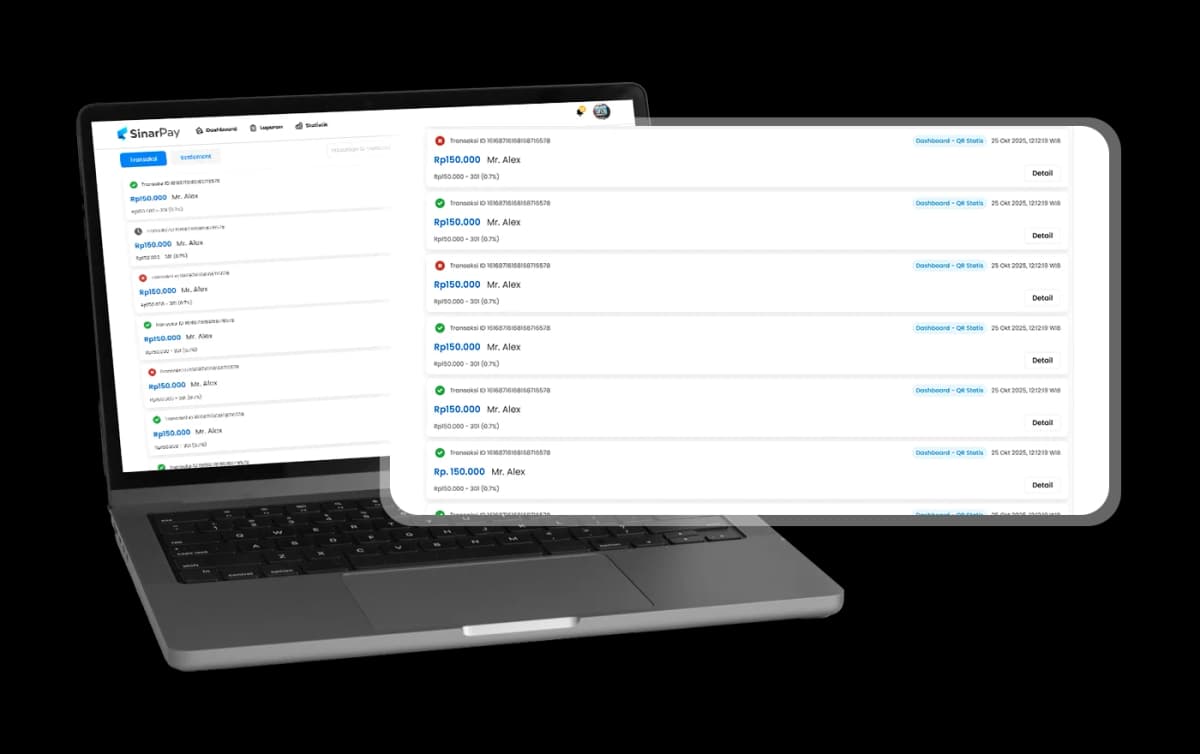 Dashboard Transaction